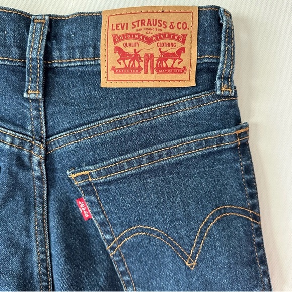 Levi’s Wedgie Straight Jeans Size 24 Women - Picture 13 of 14